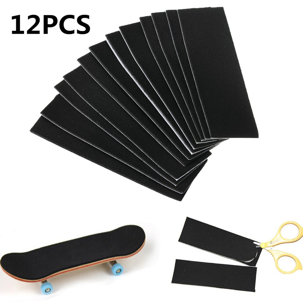 Fingerboard Skateboard Uncut Black Foam Grip Tape Bubble Store
