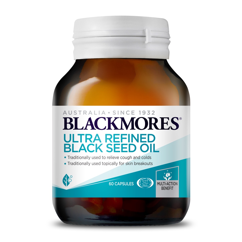 Blackmores Ultra Refined Black Seed Oil 60s Shopee Singapore
