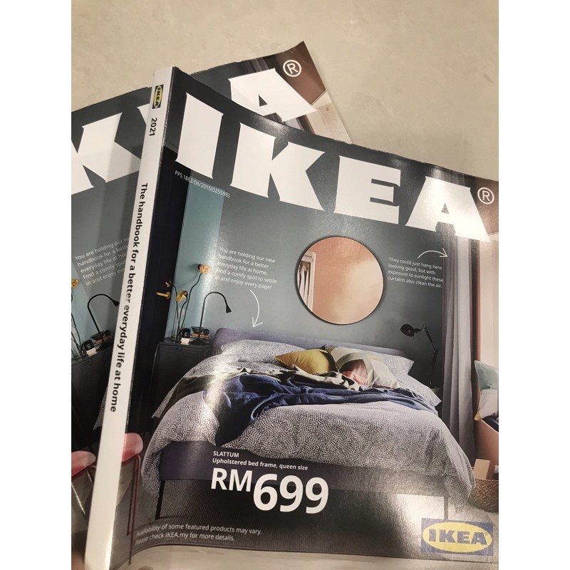 IKea 2021 catalogue book ikea Shopee Singapore