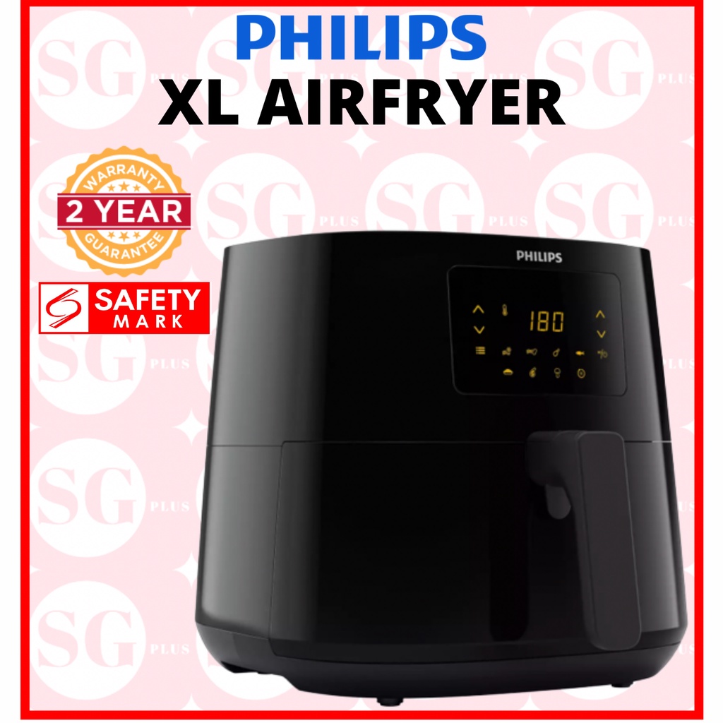 Philips HD9270 Essential Airfryer XL. Rapid Air Technology. 1.2kg, 6.2L