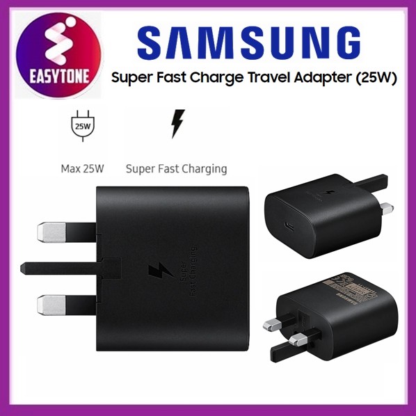 Samsung Original 25W Fast Charge 3pin Travel Adapter EP