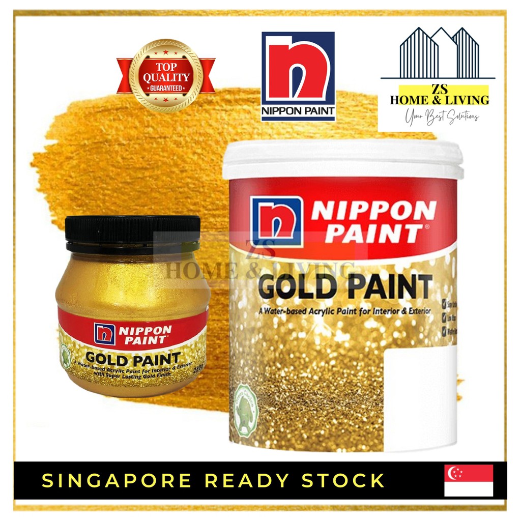 NIPPON PAINT 999 GOLD PAINT Shopee Singapore