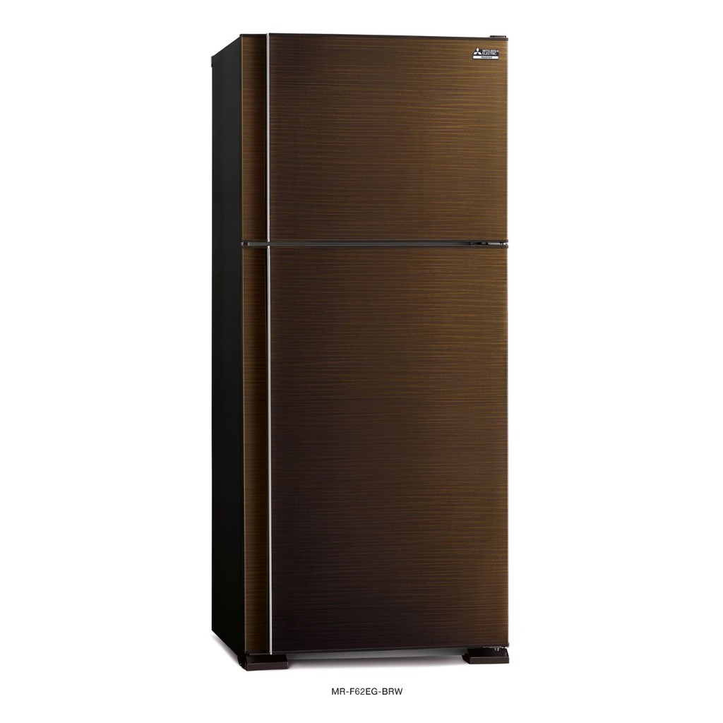 Mitsubishi 2 Door Fridge Mrf62egbrwbrown Shopee Singapore