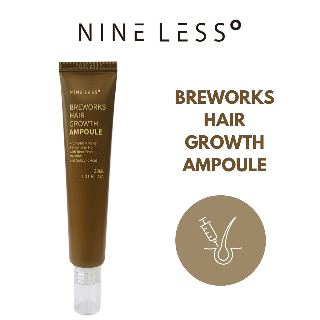 [NINELESS] BREWORKS HAIR GROWTH AMPOULE 30ml Shopee Singapore
