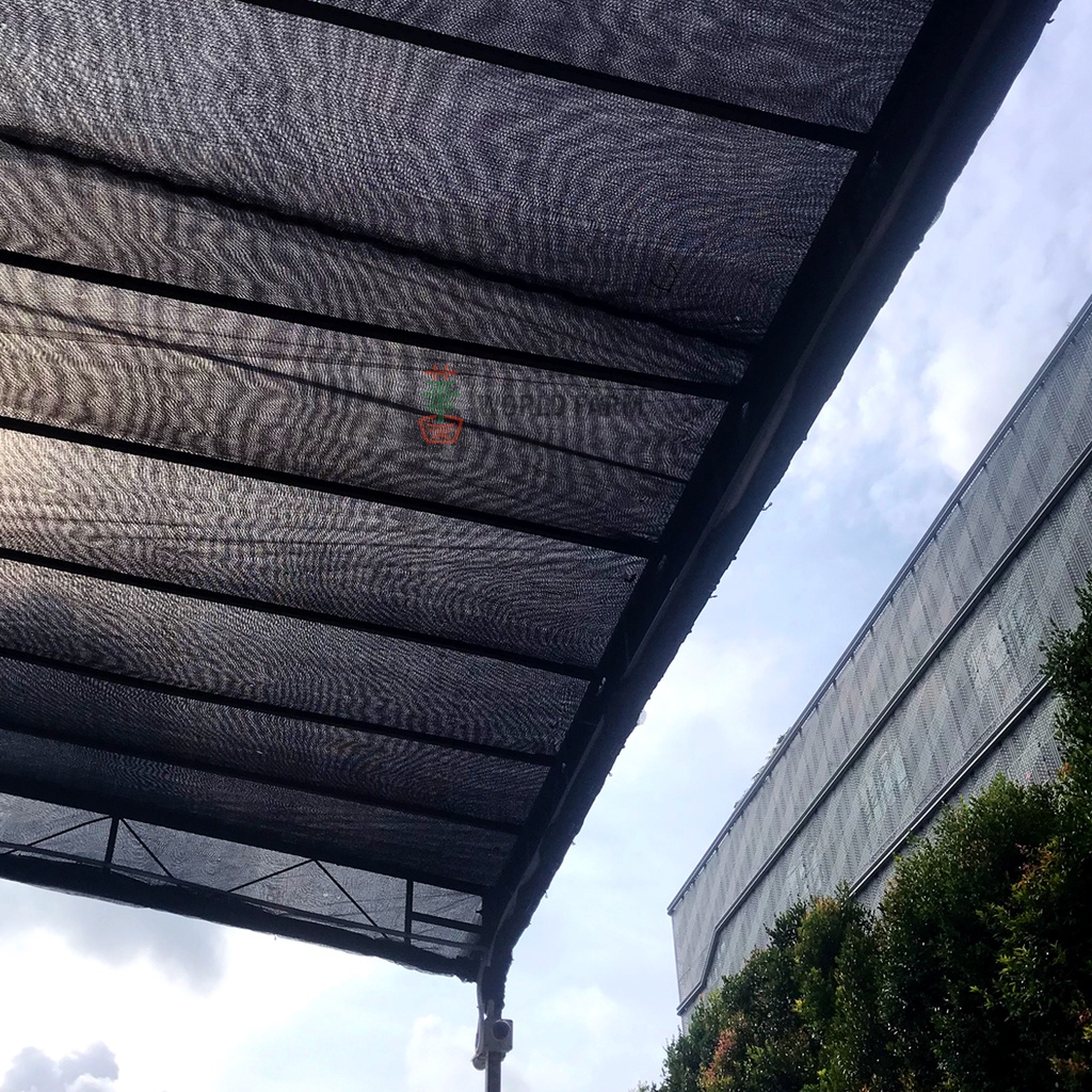 Black Garden Netting / Shade Net / Insect Net (75 Shade) [2mL x 2mW