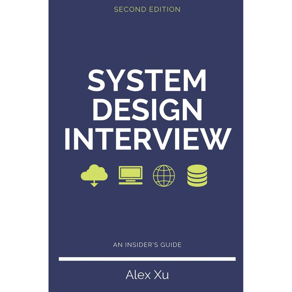 1pc System Design Interview by Alex Xu Book Paper English Language Size