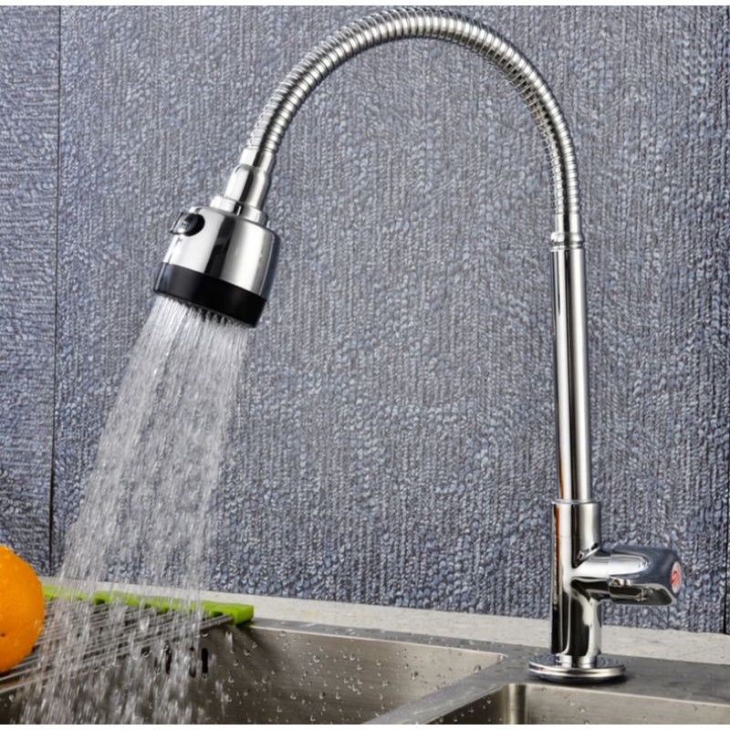 SG ready stock, flexible kitchen tap cold faucet Shopee Singapore