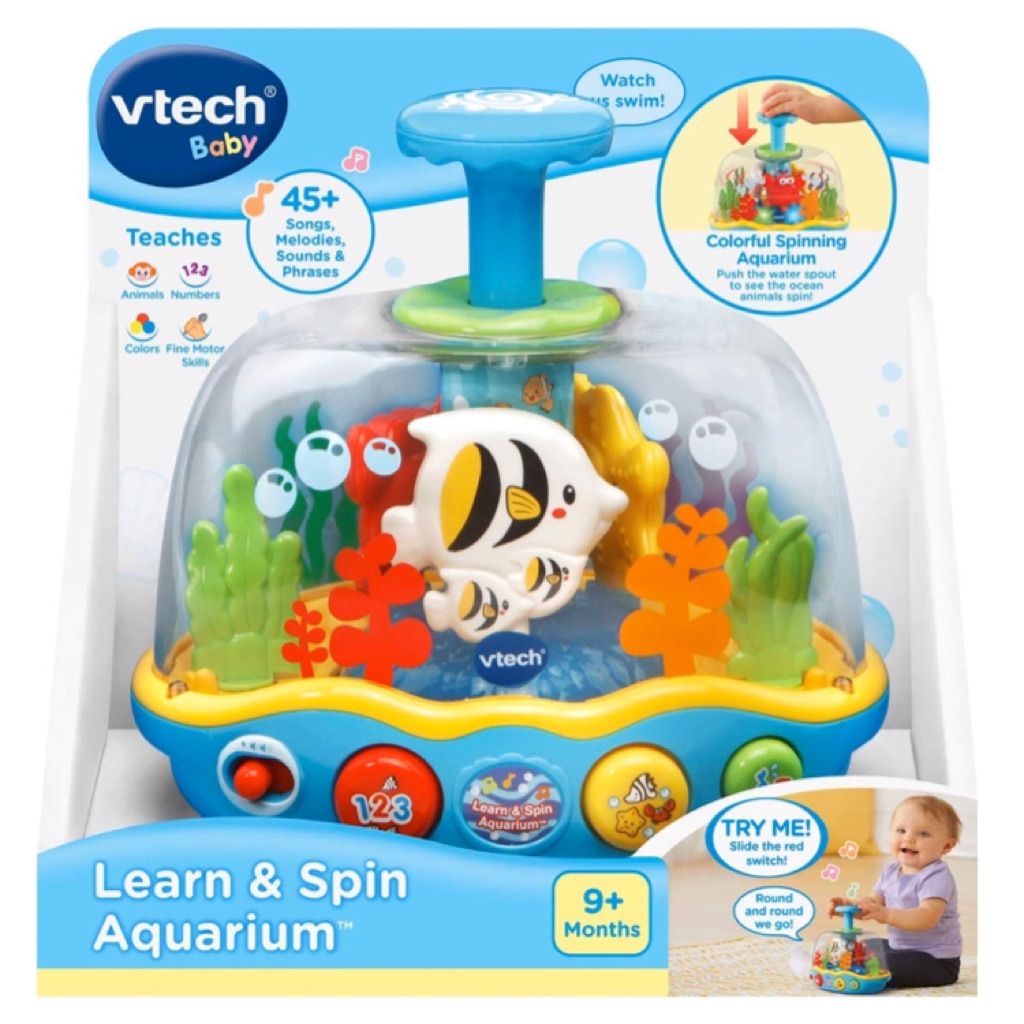 VTech Learn & Spin Aquarium English Version Amazon.ca