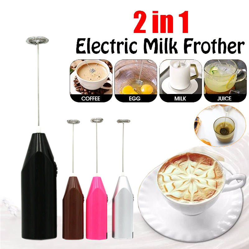 Mixer Hand Milk Foamer for Coffee Cappuccino Creamer Hot Chocolate Milk