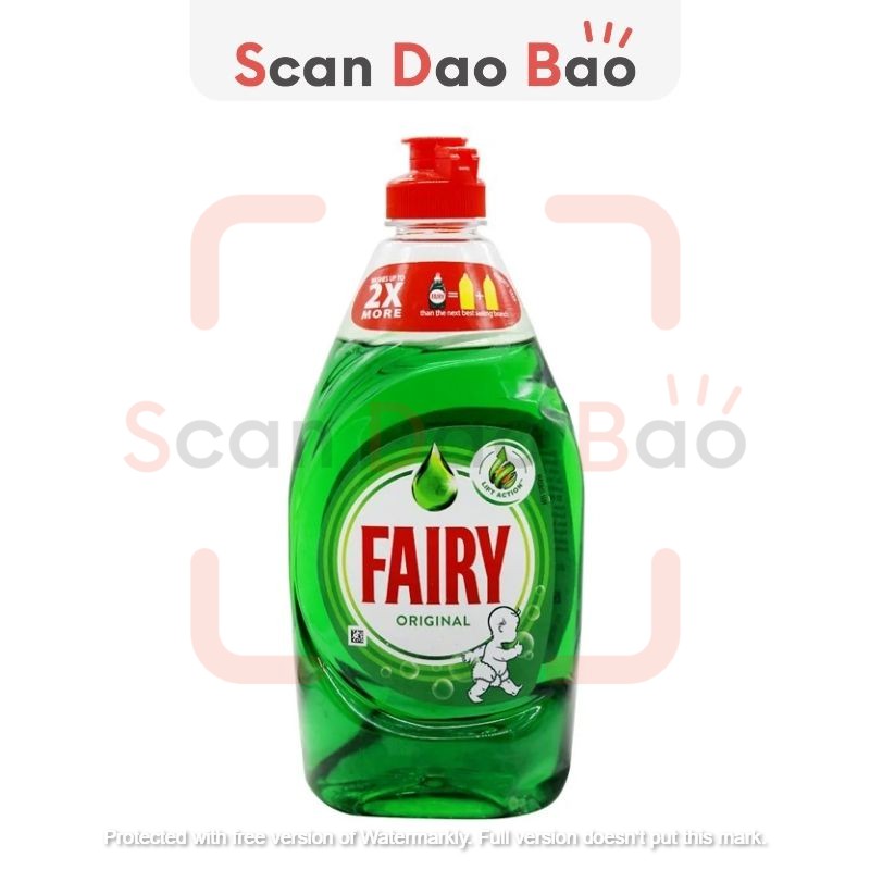 Fairy Dishwash Liquid Original (433ml) Shopee Singapore