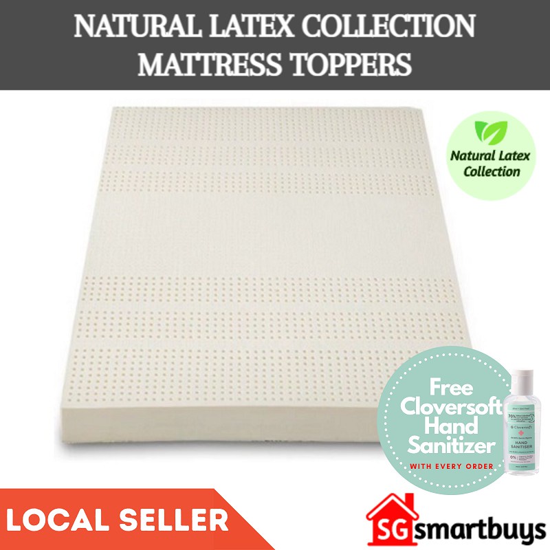 NATURAL LATEX COLLECTION ★ PURE LATEX ORTHOPEDIC MATTRESS TOPPER