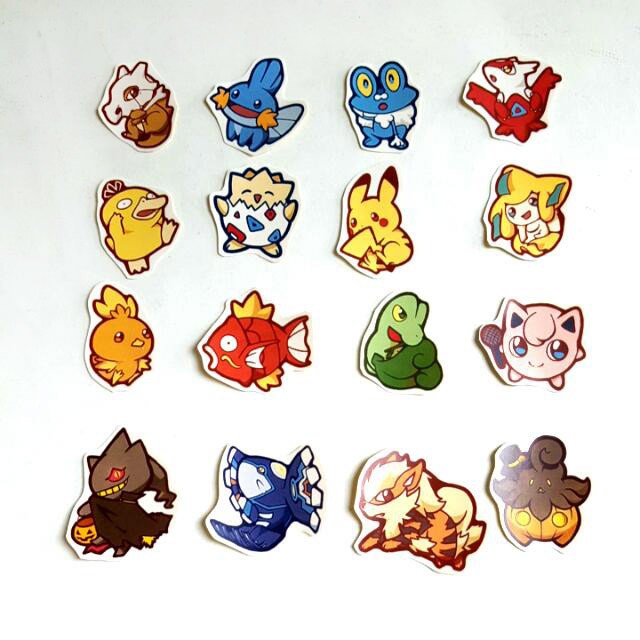 Pokemon Stickers Set Shopee Singapore