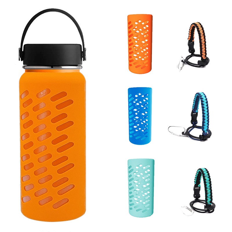 18oz 32oz 40oz Tumbler Boot Sleeve Cover Paracord Set Accessories For