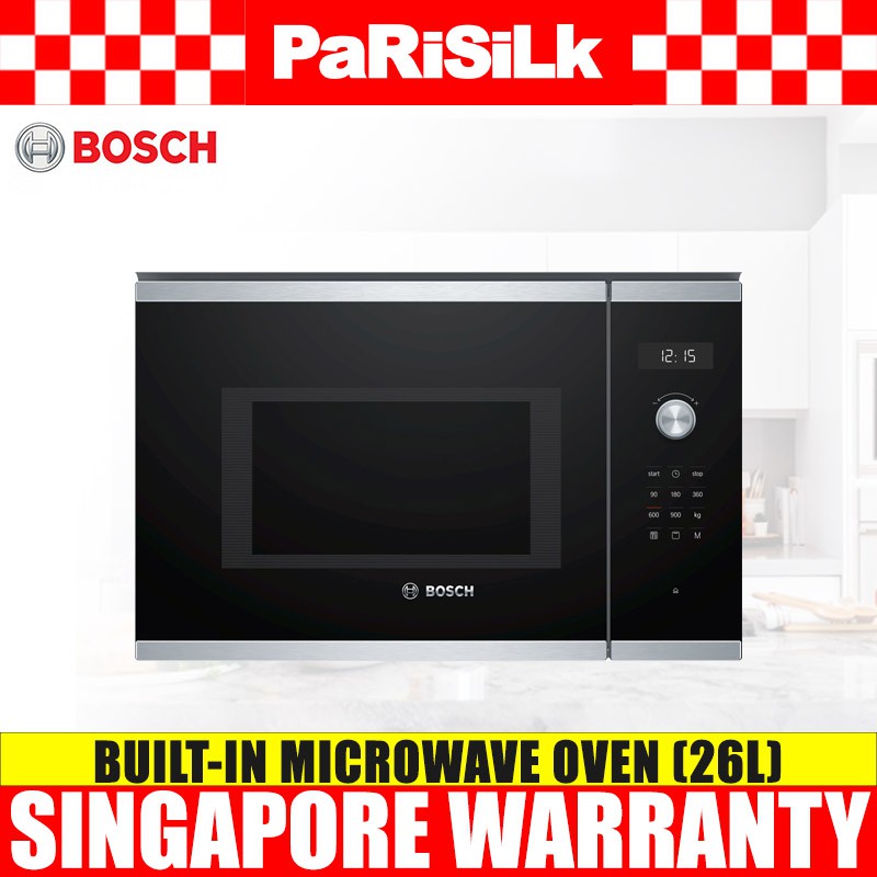 Bosch BEL554MS0K Builtin Microwave Oven (25L) Shopee Singapore