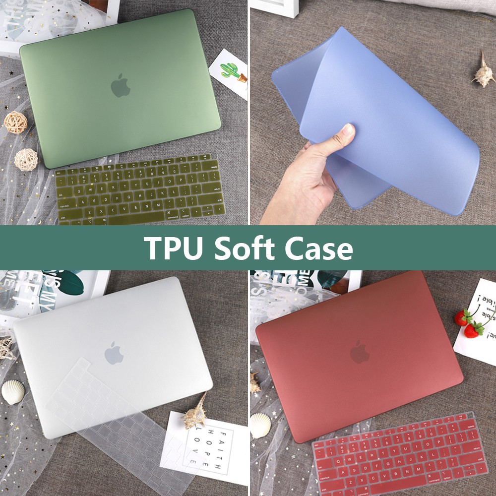 New Airrve color Ultrathin TPU Soft Silicone Case For MacBook Air 13