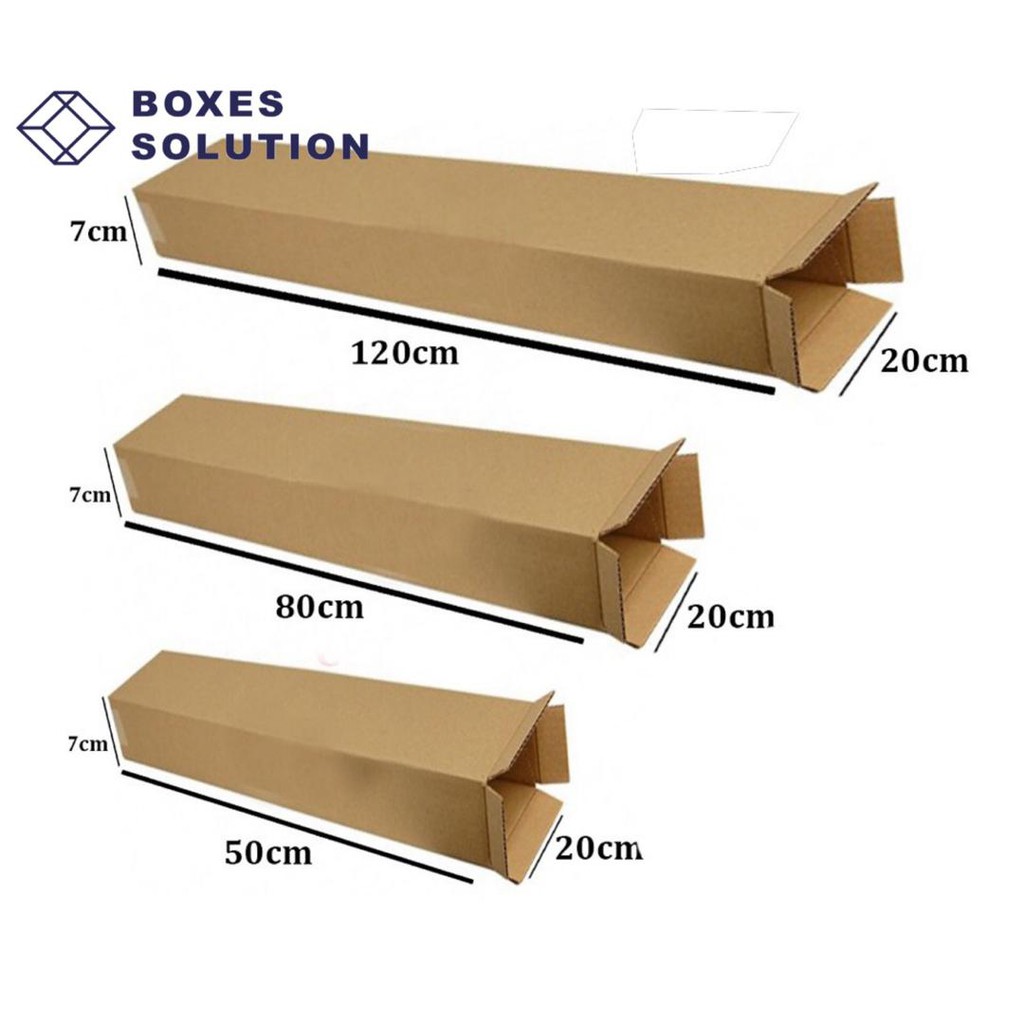 Long Packing Box Packaging Box Carton Box Paper Boxes Kotak Panjang