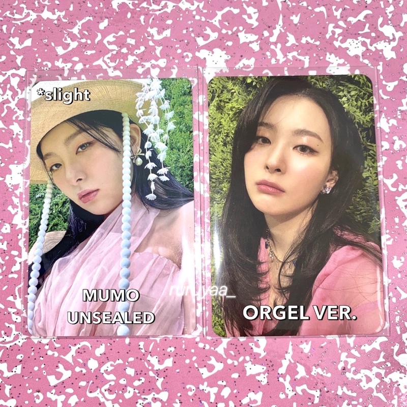Red VELVET PHOTOCARD SEULGI OFFICIAL MUMO ORGEL VER FEEL MY RHYTHM FMR