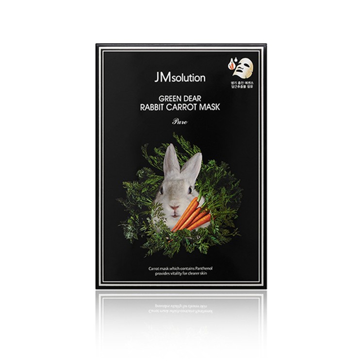 [JM solution Korea official company] Green Dear Rabbit Carrot Mask