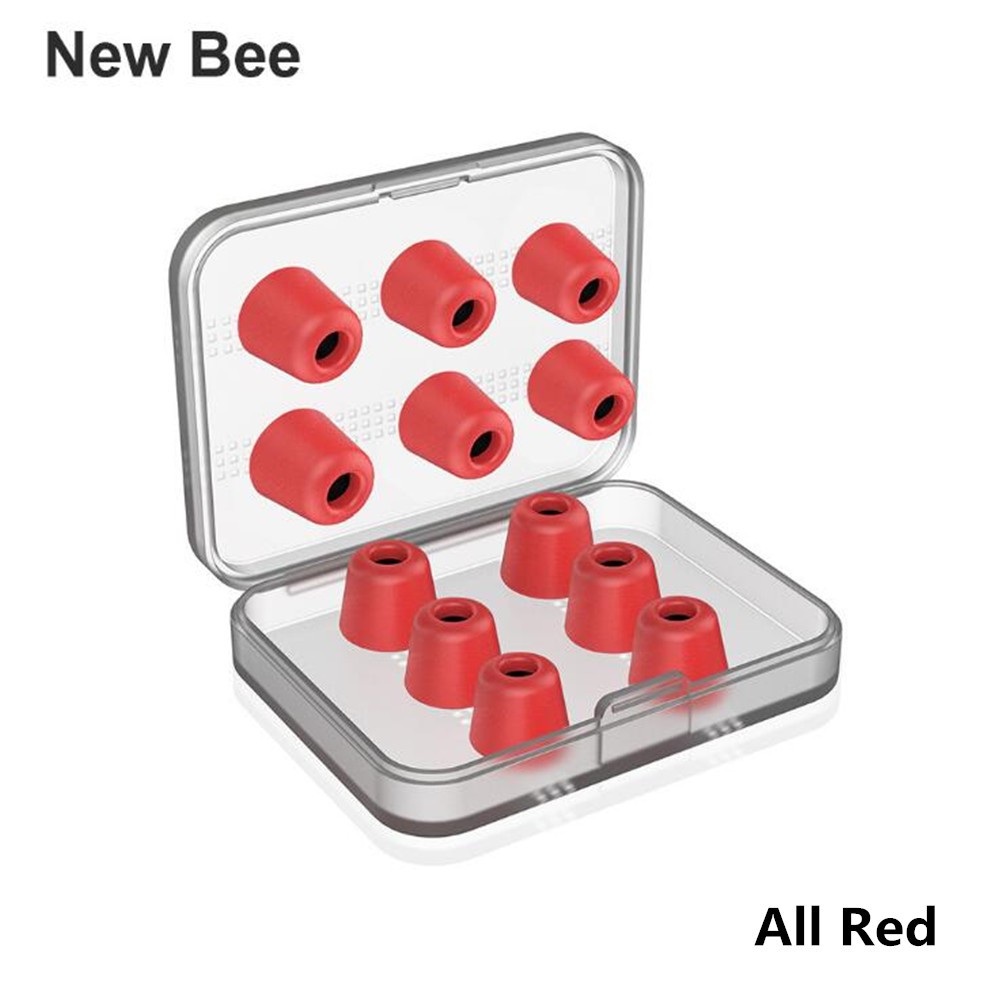 New Bee Memory Foam Silicone Earbud Premium Ear Tips Earpad Earphone