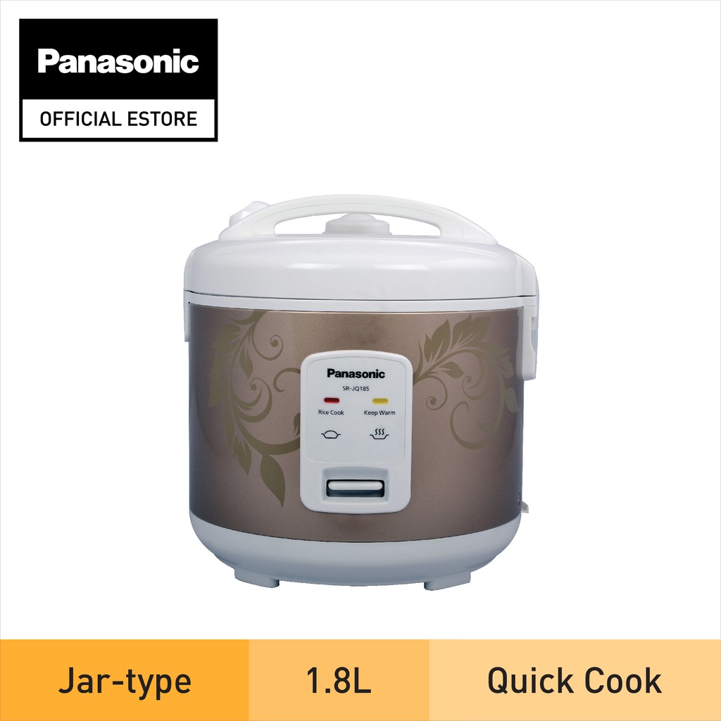 Panasonic Jar Warmer Rice Cooker 1.8L SRJQ185NSH Shopee Singapore