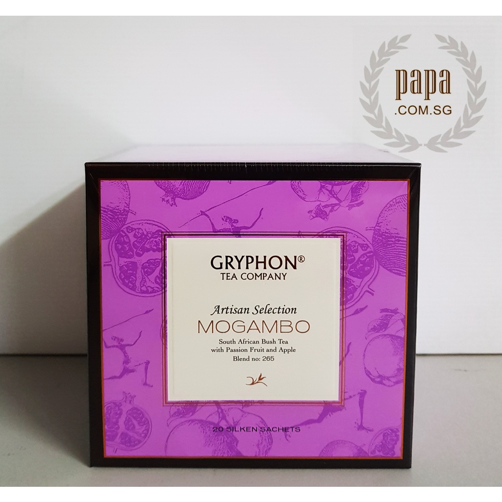 Gryphon Tea Company Artisan Collection Mogambo (20 Sachets x 1