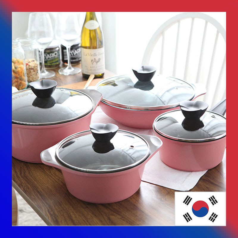 [Lowenthal official] Ceramic Coating Frying Pot wok 16cm24cm / korea