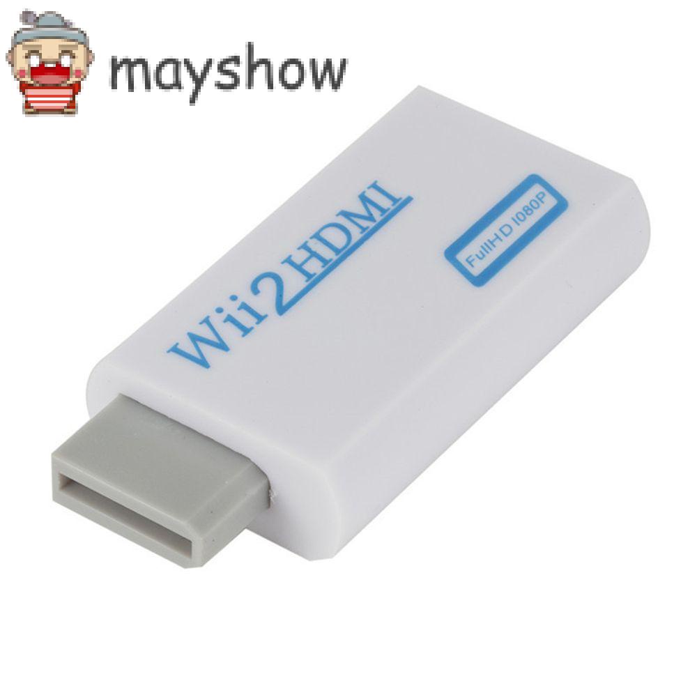 MAYSHOW New Wii to HDMI 3.5MM Wii2HDMI Converter 1080P