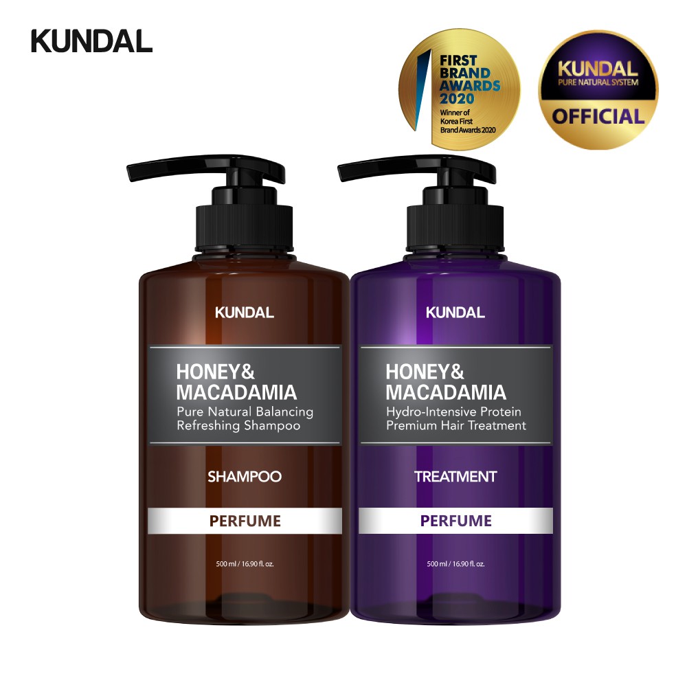 [KUNDAL][Bundle of 2] Premium Perfume Hair Care SET(2ea) Shampoo