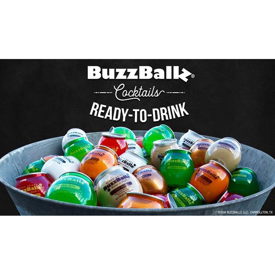 [8 ballz] BUZZBALLZ READYTODRINK COCKTAILS MADE WITH 100 JUICES AND