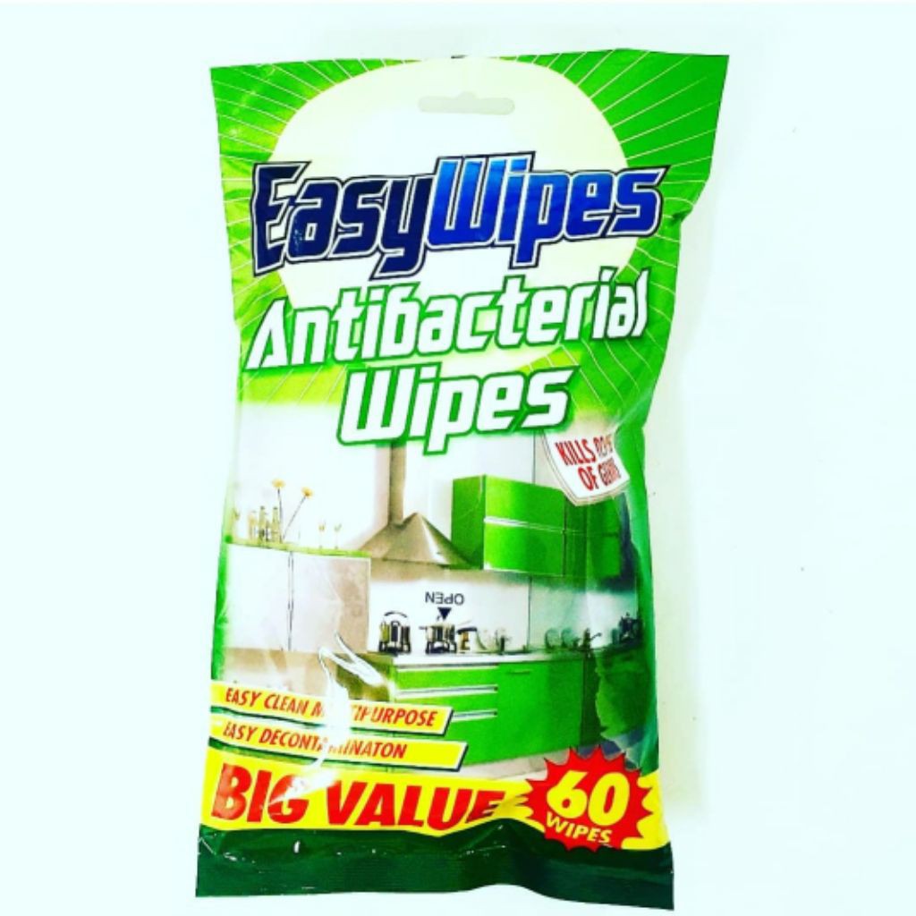 Kitchen cleaning wet wipes antibacterial EAZIWIPES KITCHEN WIPES 60pcs