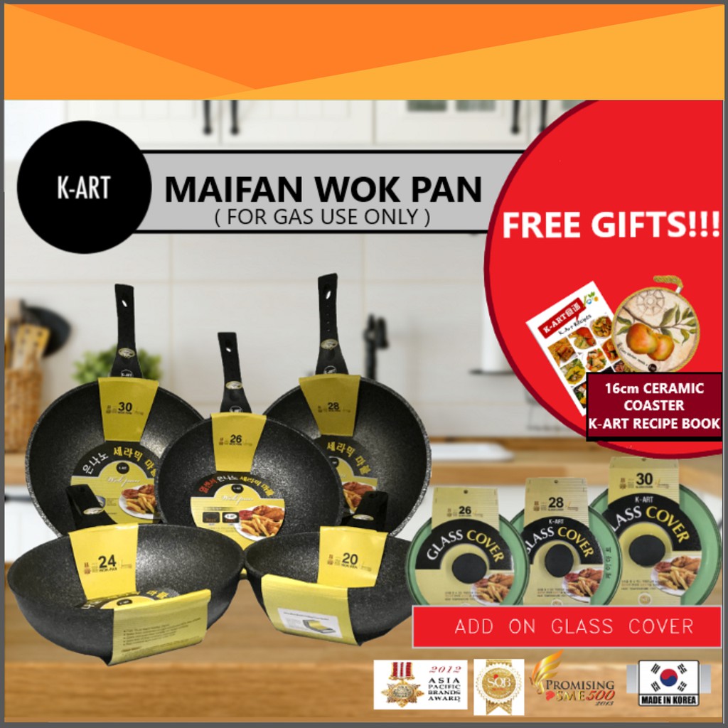 KART MAIFAN Wok Pan / MultiCooker ( For Gas Use ) FREE CERAMIC