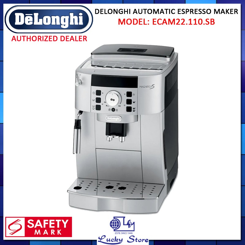 DELONGHI ECAM22.110.SB MAGNIFICA S AUTOMATIC ESPRESSO MAKER, 15 BAR