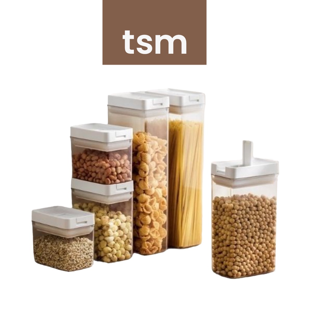 TSM Airtight Plastic Container Food Storage Container Cookie