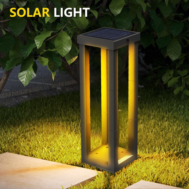 Solar Bollard Garden Lights Fasci Garden