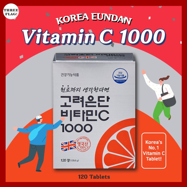 Korea Eundan Vitamin C 1000 120 Tablets Shopee Singapore