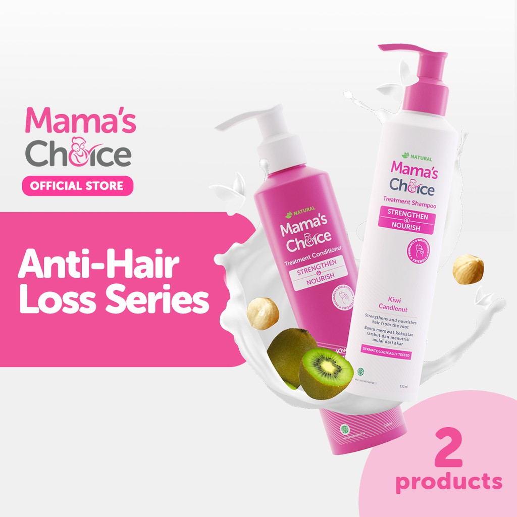 Mama's Choice AntiHair Loss Series Reduce Hair Loss During Pregnancy