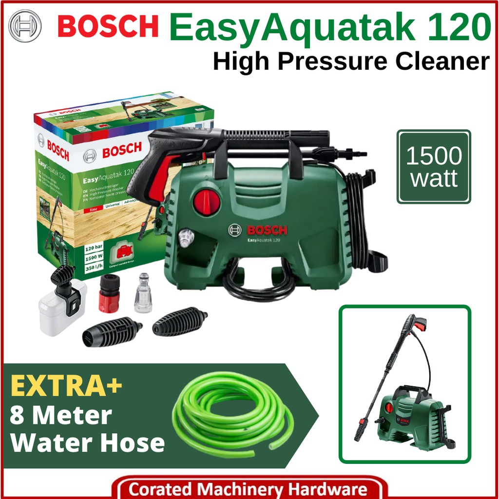 [CORATED] Bosch Easy Aquatak 120 (120 Bar) High Pressure Cleaner(6