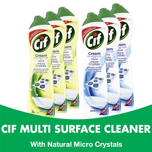 500ml Cif Cream with Micro Crystals Surface Cleaner Kitchen Cleaner