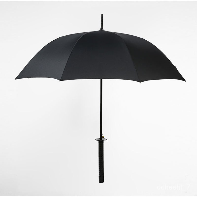 sg spot Elegant Black Japanese Samurai Ninja Sword Umbrella Japanese