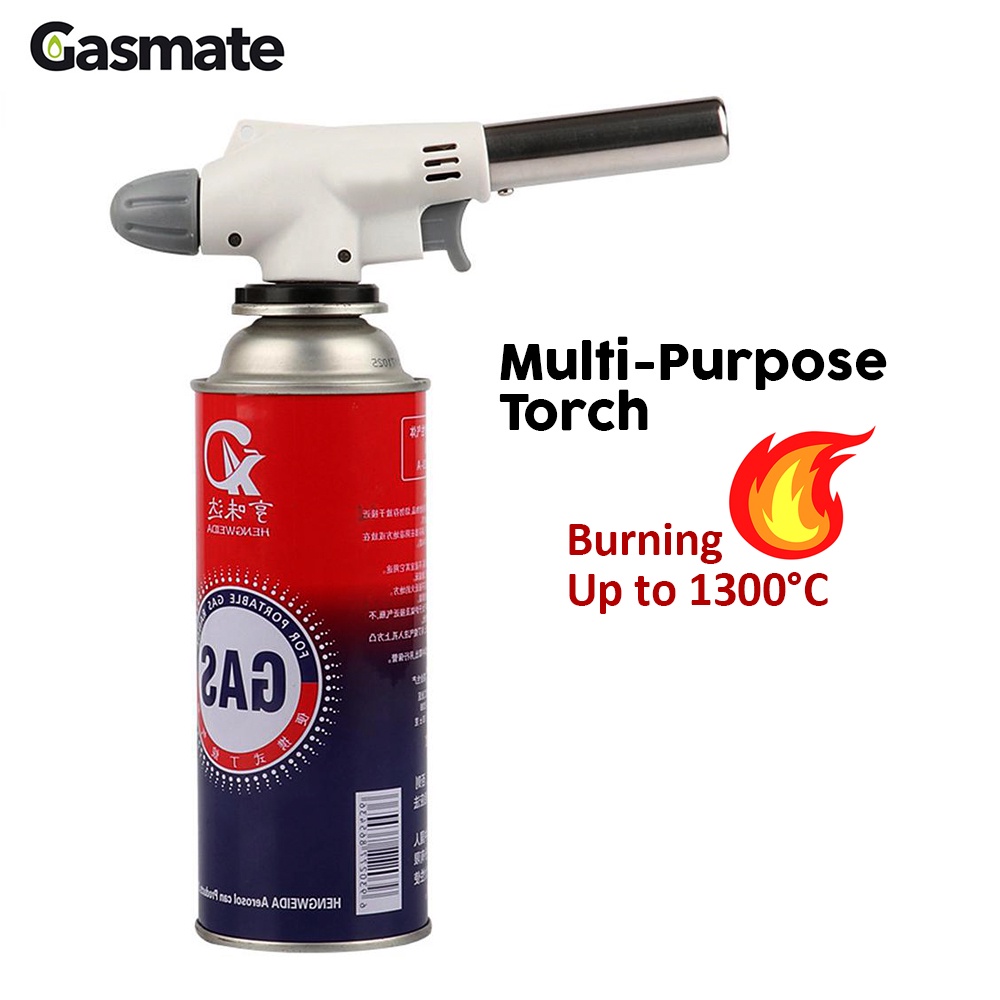Premium Gasmate Butane Flame Torch Welding Gas Torch Lighter Gas not