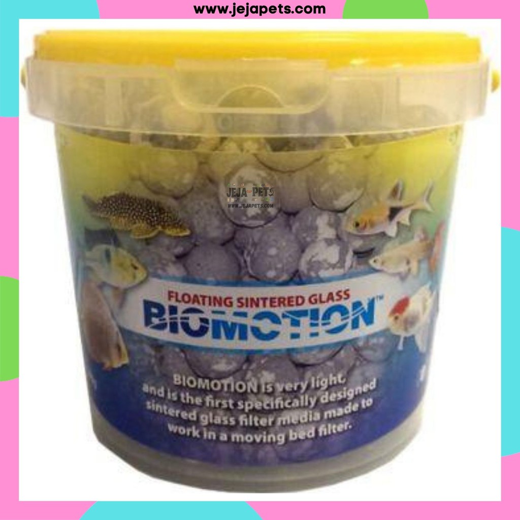 Biohome Biomotion Floating Sintered Glass Filter Media 300g Shopee