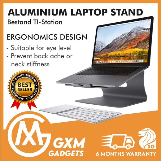 Bestand TIStation Aluminum Ergonomic Cooling Stand Laptop Stand Laptop
