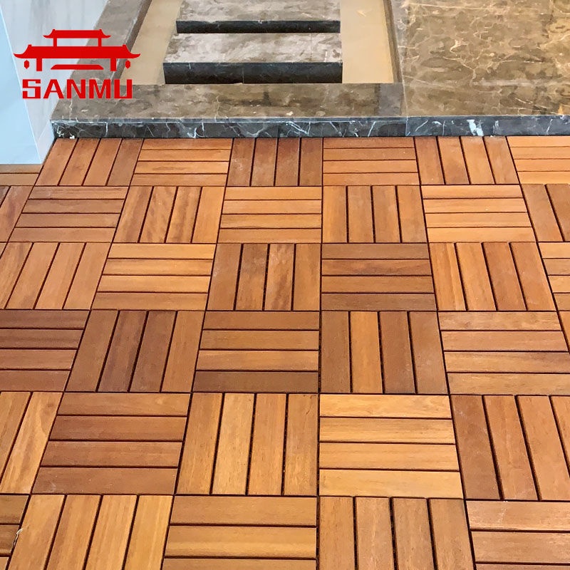 Outdoor Tiles Decking Tile DIY Wood Stone DIY Decking Tile Interlocking