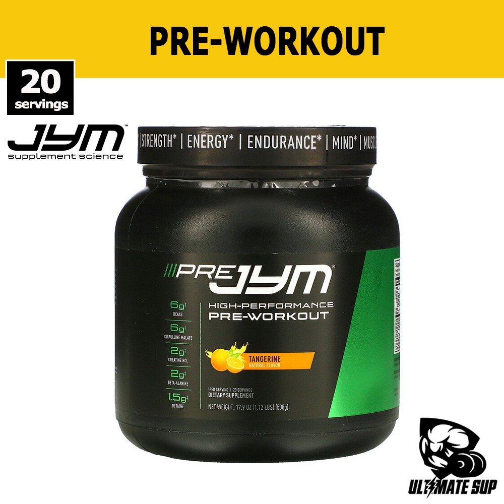 JYM Preworkout Supplement Science, HighPerformance PreWorkout w
