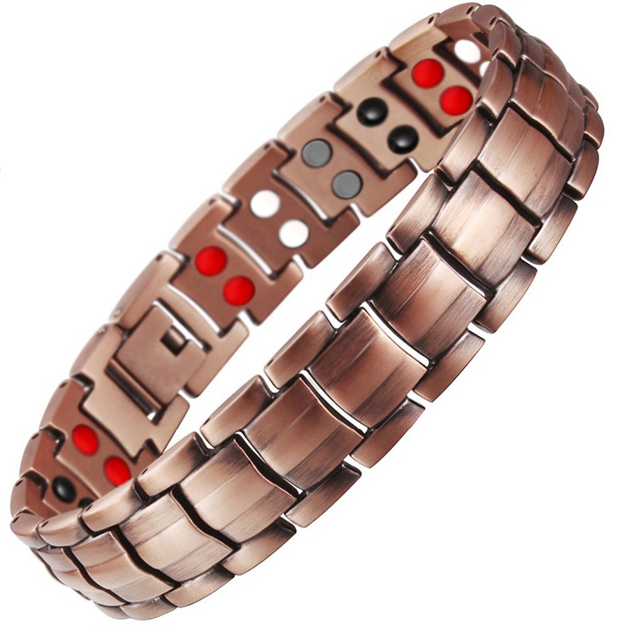 Pure Copper Bracelet Men Energy Germanium Bracelet Copper