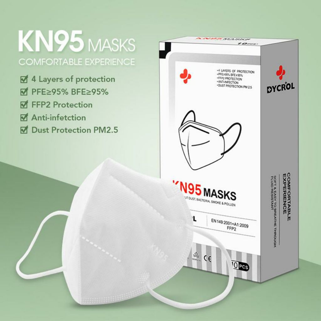 KN95 Professional Protective Mask Brand McCons First Grade [4/pc or 35/10pcs/Box] Shopee