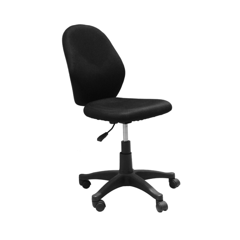 LEVELS Zeppelin Office Chair Grade) (Black Low Back Fabric