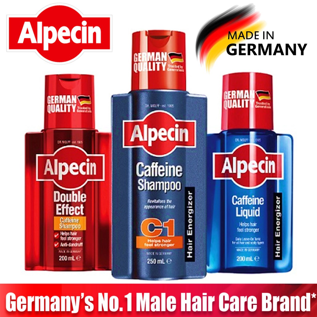 ALPECIN No.1 Shampoo for Men and Women. Best Hair care brand in Germany