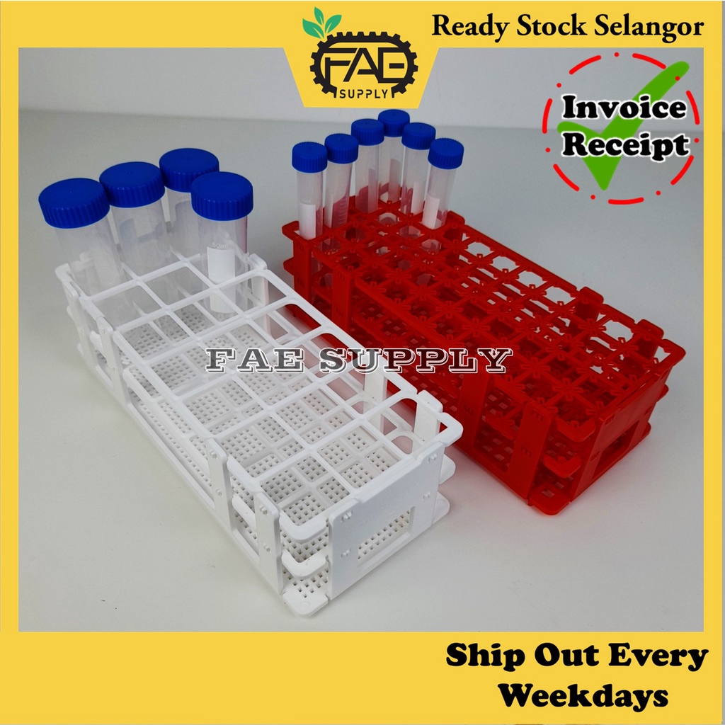 Malaysia] falcon Plastic test tube rack centrifuge tube rack 50ml