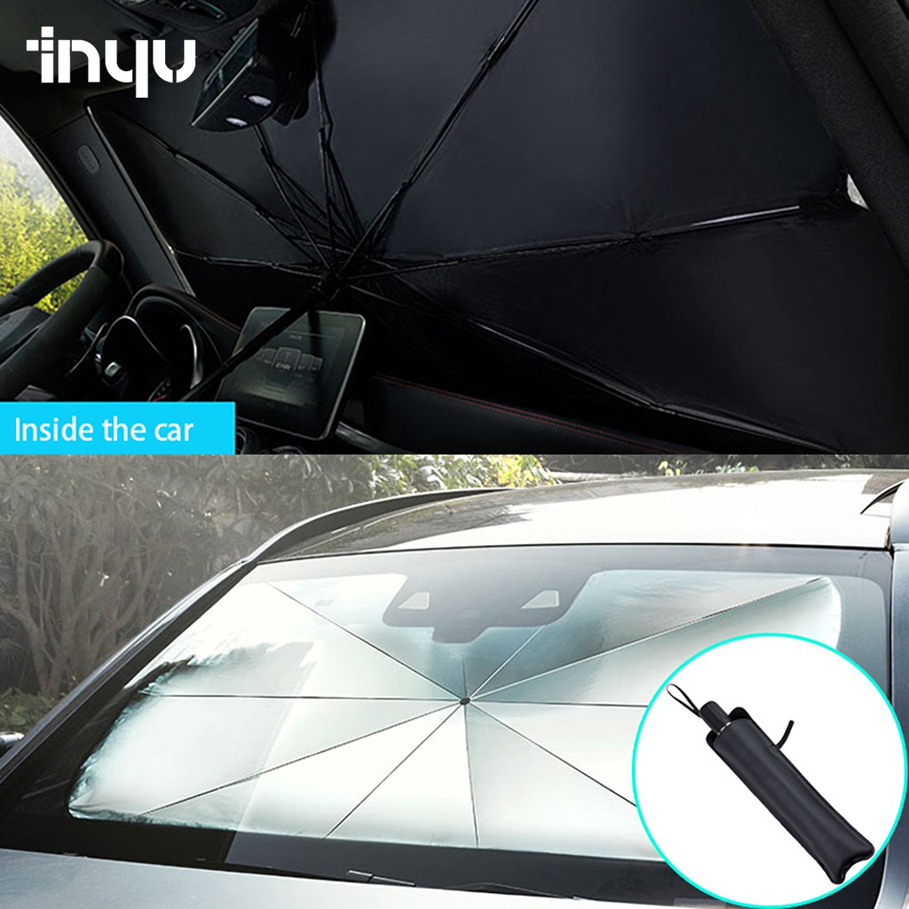Car Parasol Auto Front Windshield Sun Shade UV Rays and Heat Sun Visor